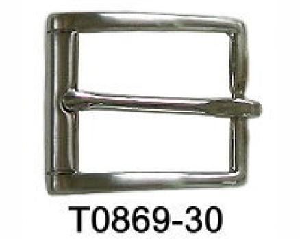 T0869-30 NS solid brass buckle
