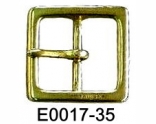 E0017-35 BOR solid brass buckle