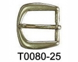 T0080-25 NP solid brass buckle