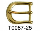 T0087-25 BOC solid brass buckle