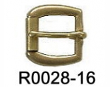 R0028-16 BOR solid brass buckle