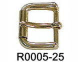 R0005-25 GP solid brass buckle