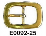 E0092-25 BOR solid brass buckle