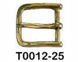 T0012-25 BOR solid brass buckle