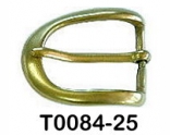 T0084-25 BOR solid brass buckle